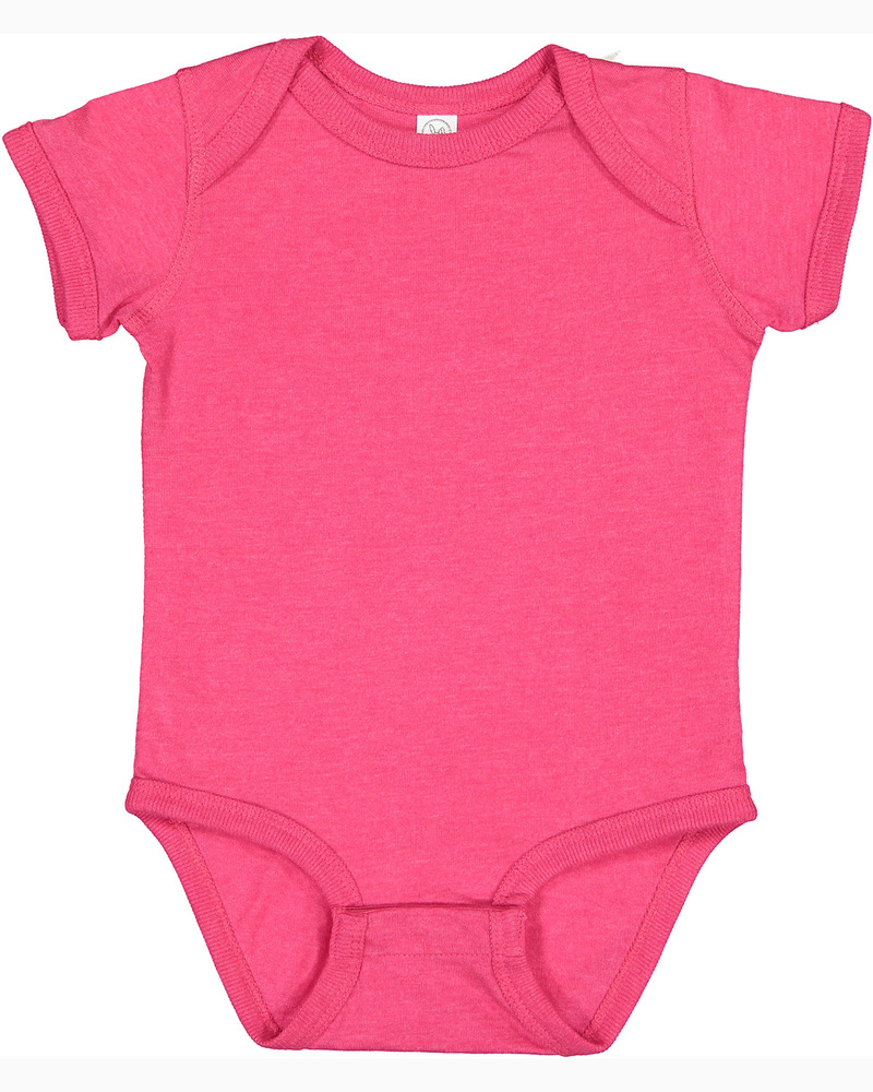 rabbit skins 4424 infant fine jersey bodysuit Front Fullsize