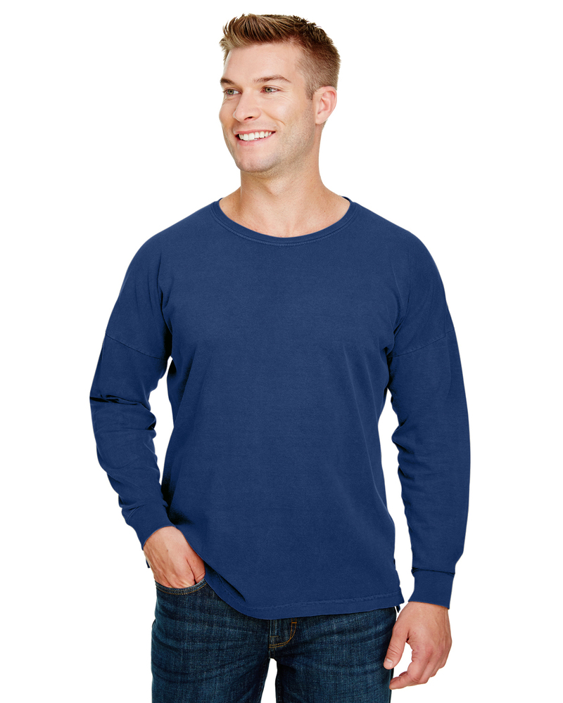 comfort colors 6054 adult heavyweight rs oversized long-sleeve t-shirt Front Fullsize