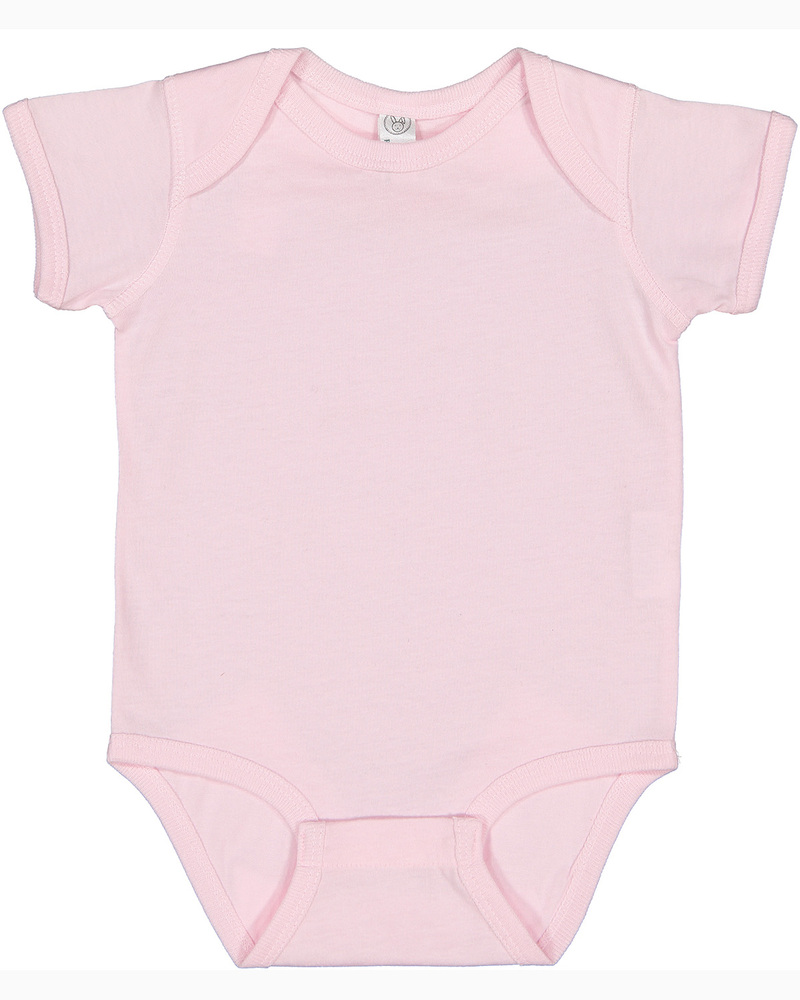Rabbit Skins 4424 Infant Fine Jersey Bodysuit Front Fullsize"