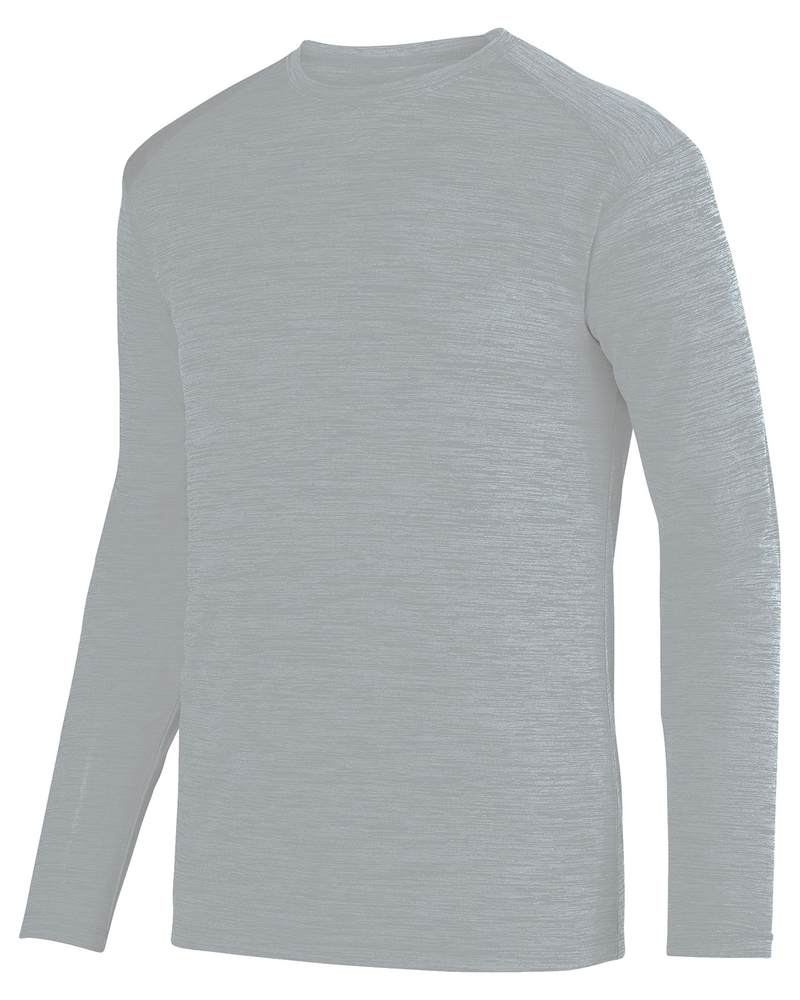 augusta sportswear 2903 shadow tonal heather long sleeve tee Front Fullsize