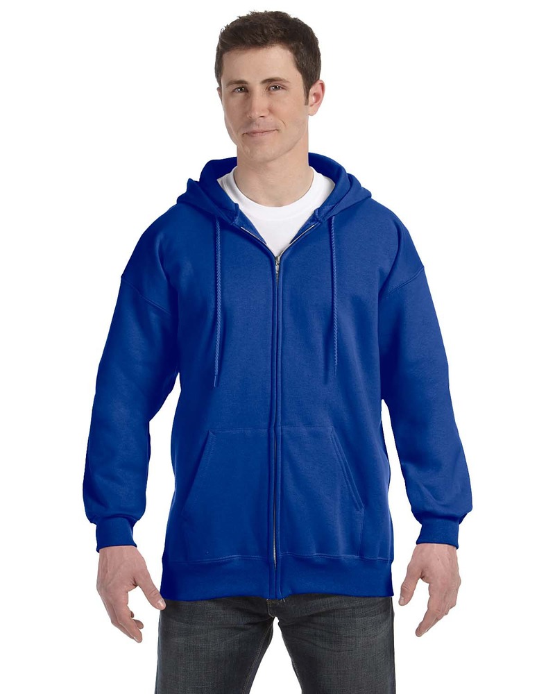 hanes f280 ultimate cotton ® - full-zip hooded sweatshirt Front Fullsize