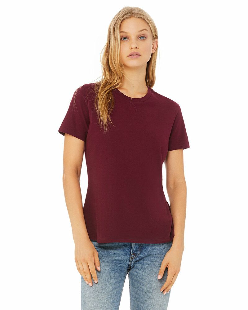 bella + canvas 6416 ladies' relaxed jersey short-sleeve t-shirt Front Fullsize