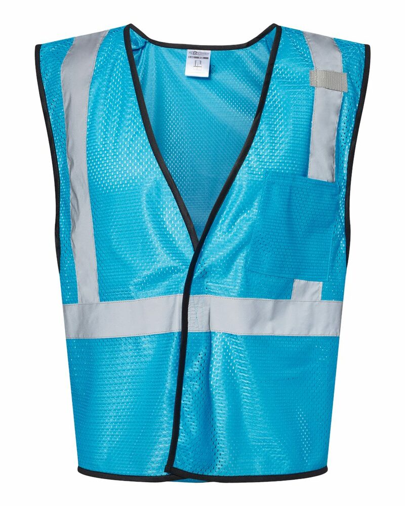 kishigo b120-131 ev series® enhanced visibility non-ansi vest Front Fullsize