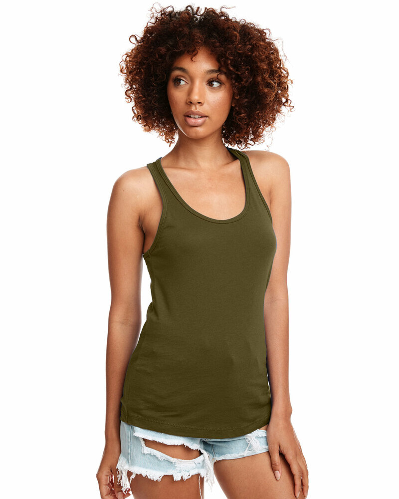 Next Level N1533 Ladies' Ideal Racerback Tank Front Fullsize"