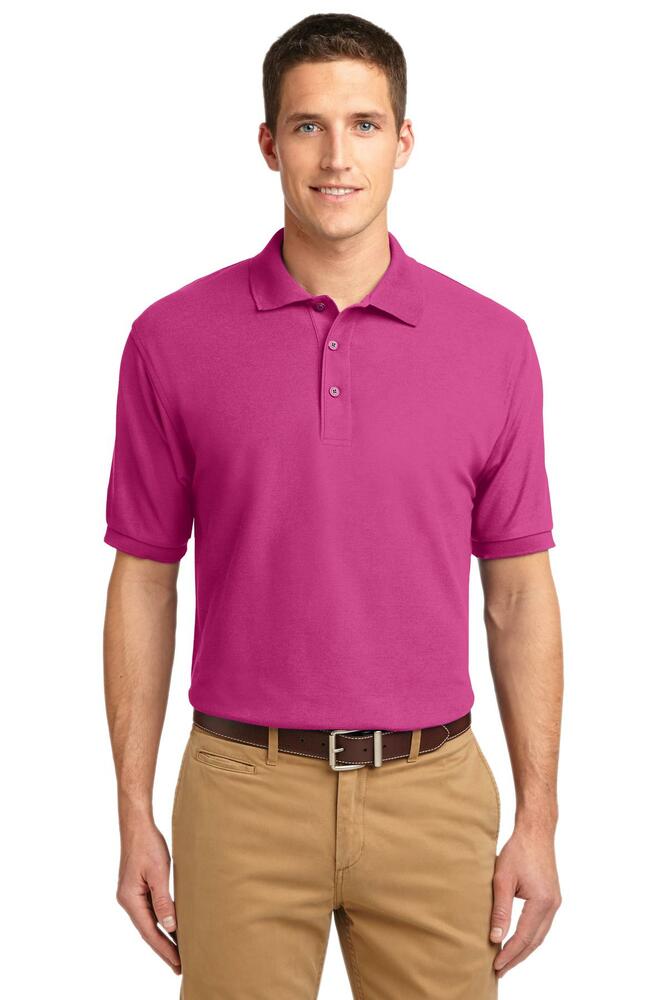 Port Authority K500 Silk Touch™ Polo Front Fullsize"