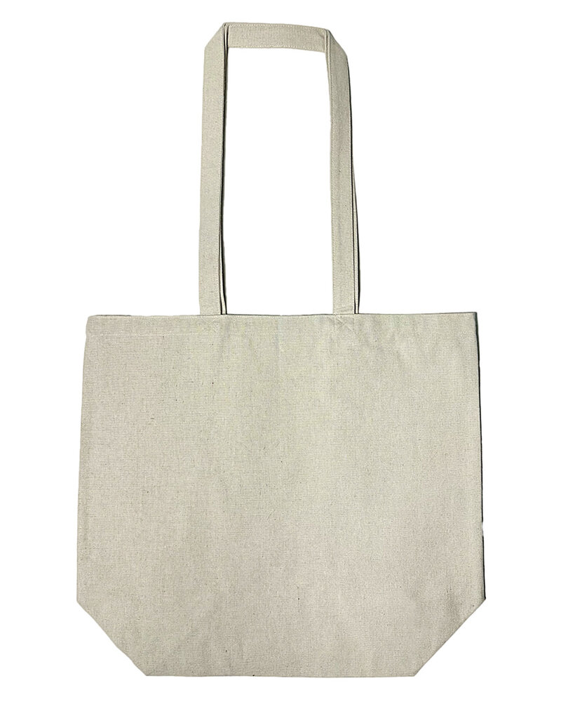Liberty Bags 8866R Star of India Midweight Recycled Canvas Tote Front Fullsize"
