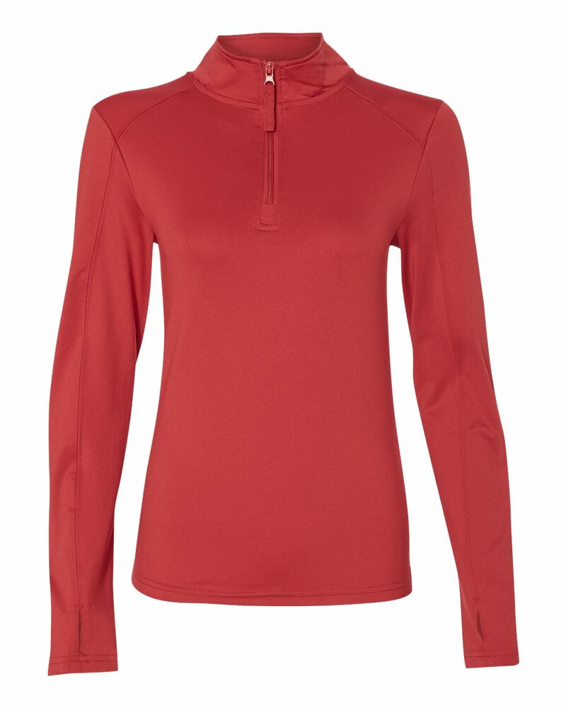 Badger Sport 4286 1/4 Zip Women's Lightweight Pullover Front Fullsize"