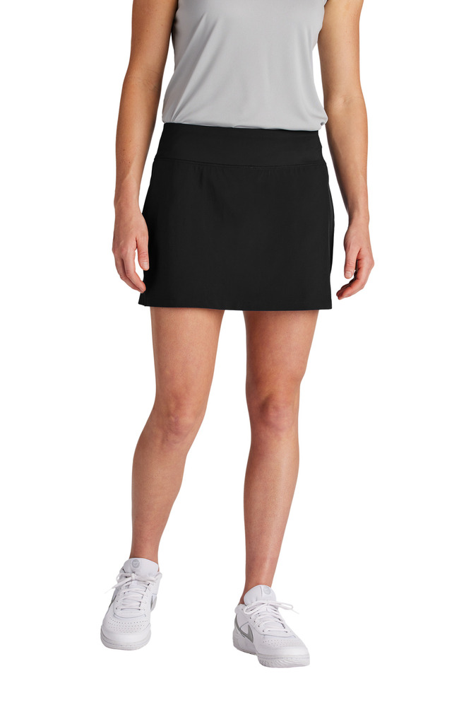 sport-tek lst486 ladies repeat skort Front Fullsize