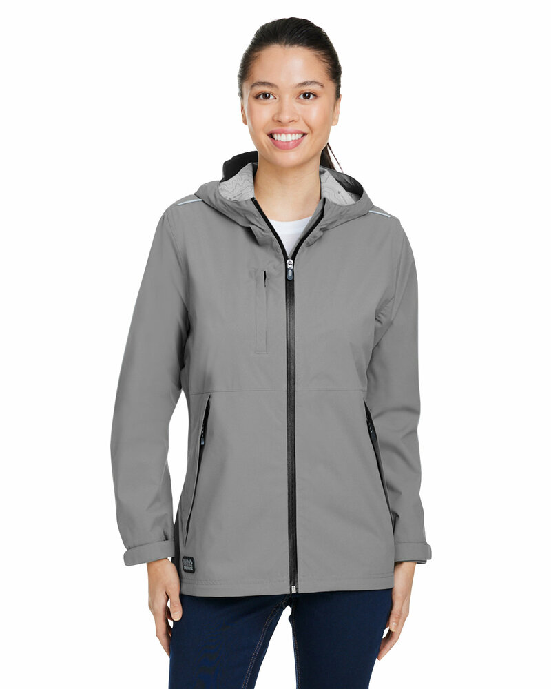 dri duck 9402 ladies' challenger full-zip waterproof jacket Front Fullsize