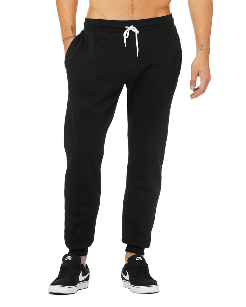bella + canvas 3727 unisex jogger sweatpants Front Fullsize