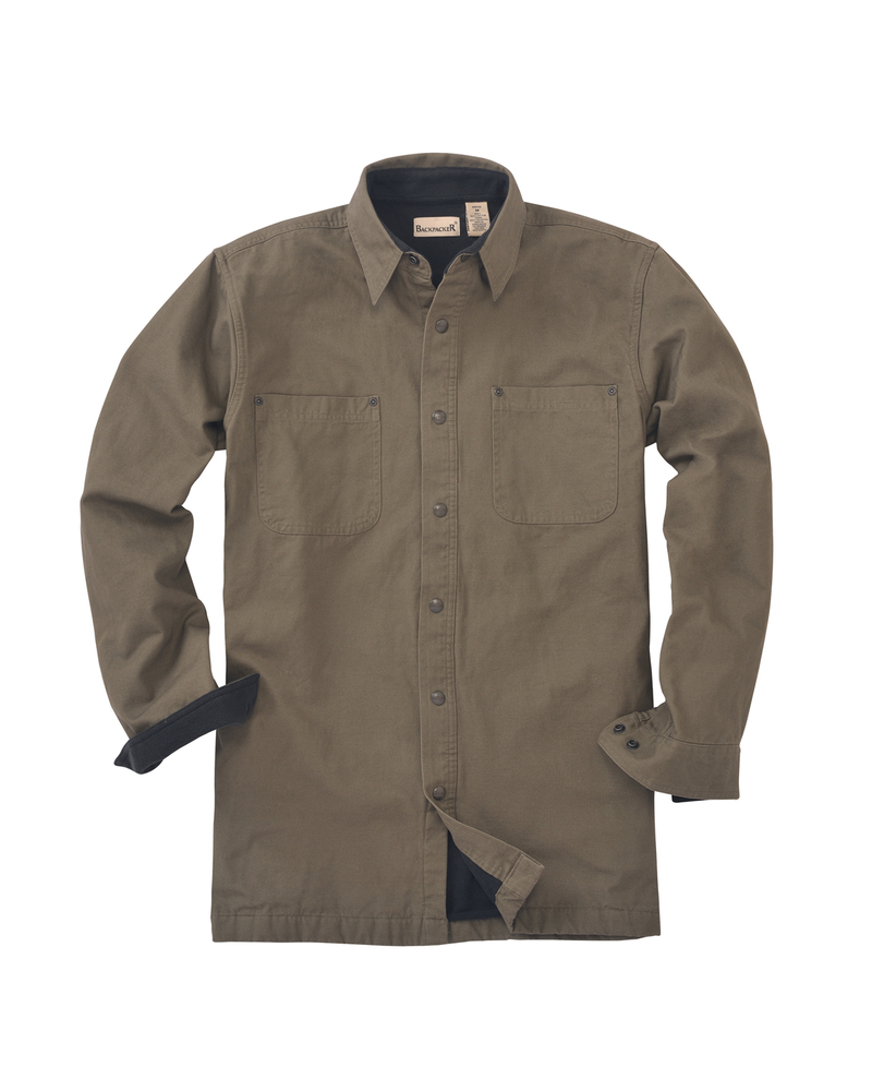 backpacker bp7043t men's tall great outdoors long-sleeve jac shirt Front Fullsize