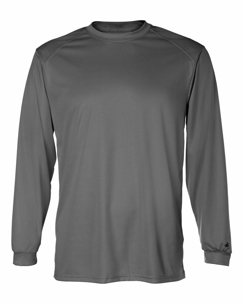Badger Sport 4104 B Core L/S Tee Front Fullsize"