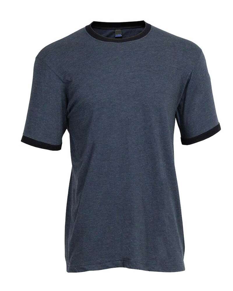 Tultex 246 Unisex Jersey Ringer Tee Front Fullsize"