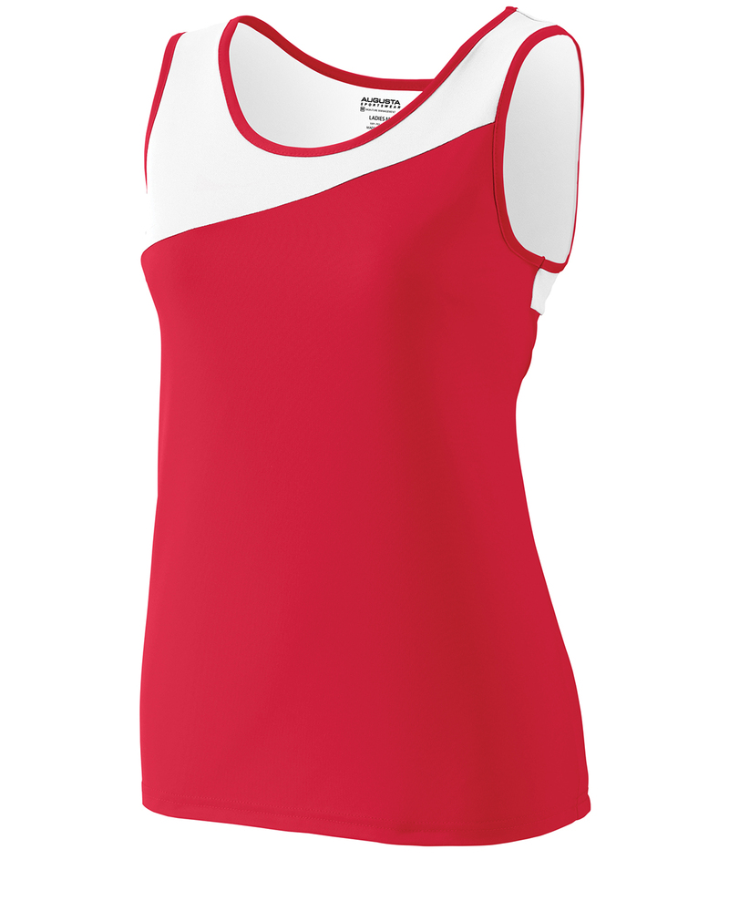 augusta sportswear 354 ladies accelerate jersey Front Fullsize