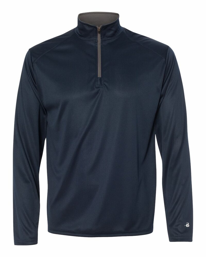 badger sport 4102 b core 1/4 zip Front Fullsize
