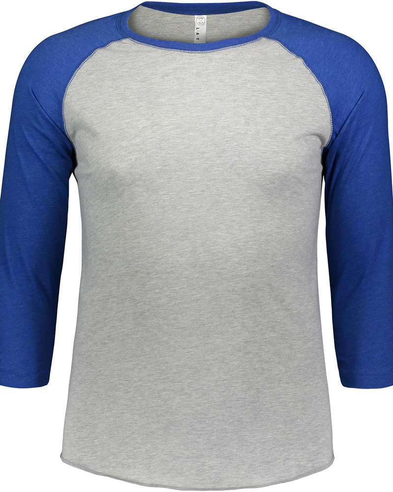 LAT 6930 Unisex Baseball Tee Front Fullsize"