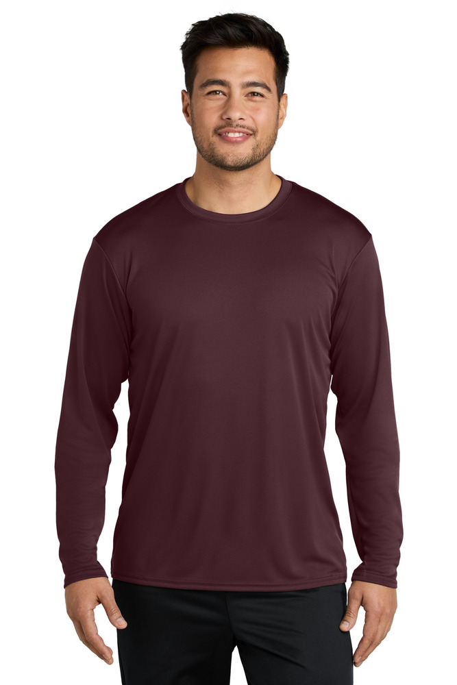 Port & Company PC380LS Long Sleeve Performance Tee Front Fullsize"