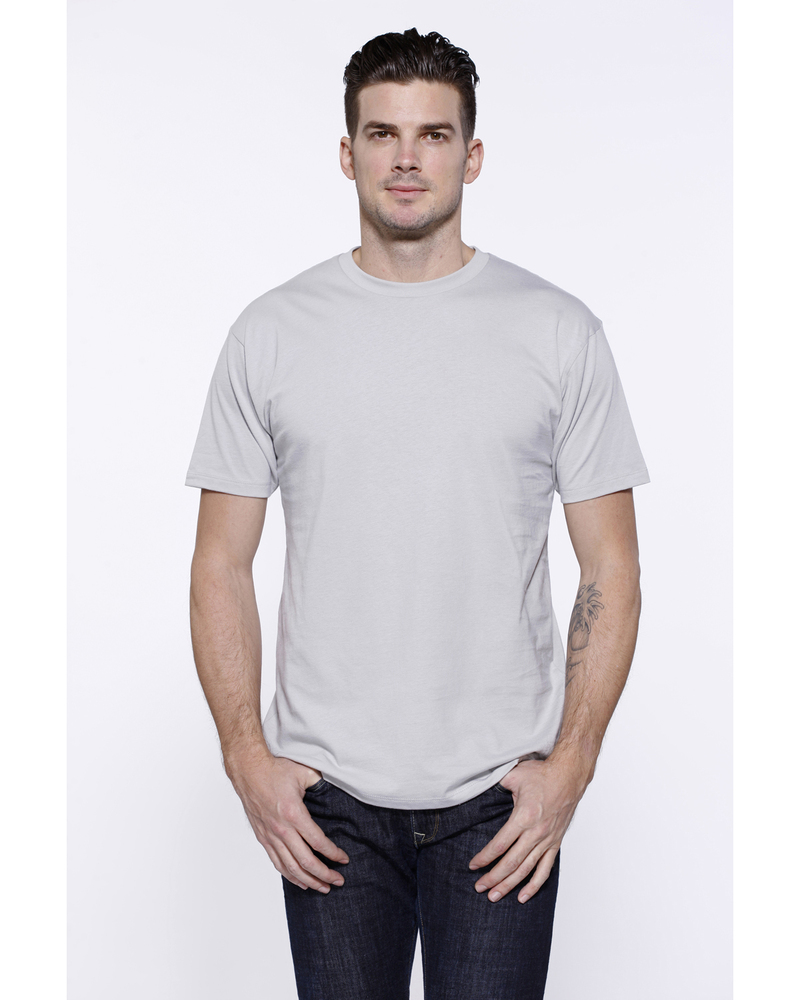 startee st2110 men's cotton crew neck t-shirt Front Fullsize