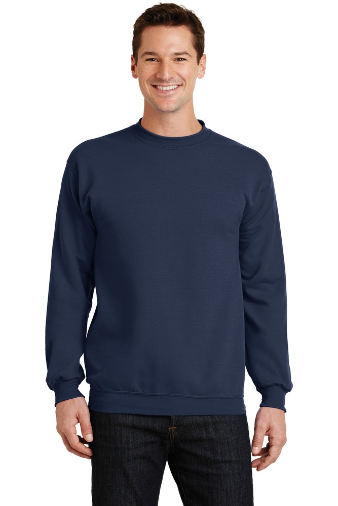 Port & Company PC78 Core Fleece Crewneck Sweatshirt Front Fullsize"