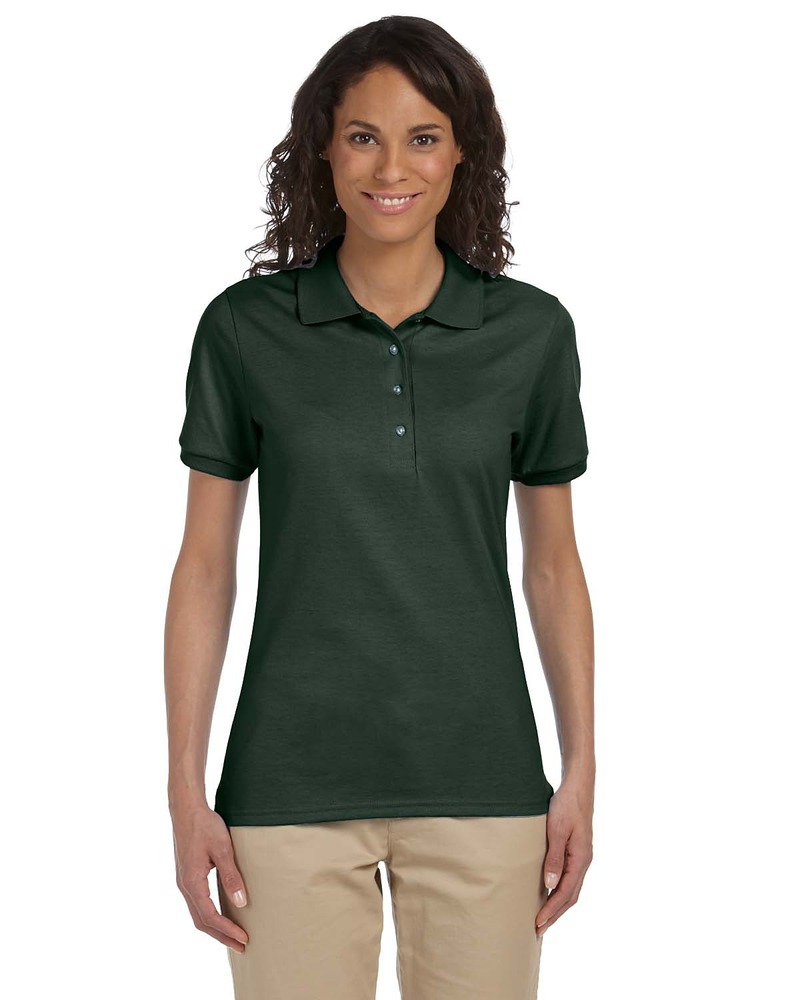 Jerzees 437W Ladies' 5.6 oz. SpotShield™ Jersey Polo Front Fullsize"