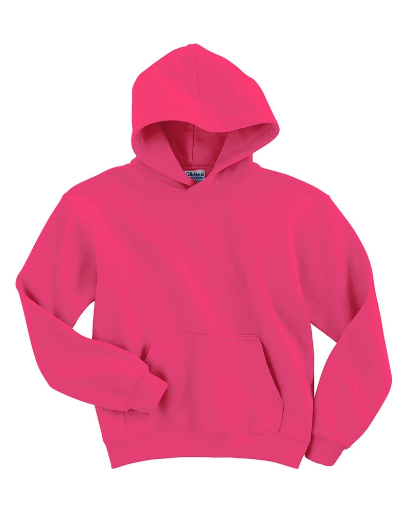 Gildan G185B Youth Heavy Blend™ 8 oz., 50/50 Hooded Sweatshirt Front Fullsize"