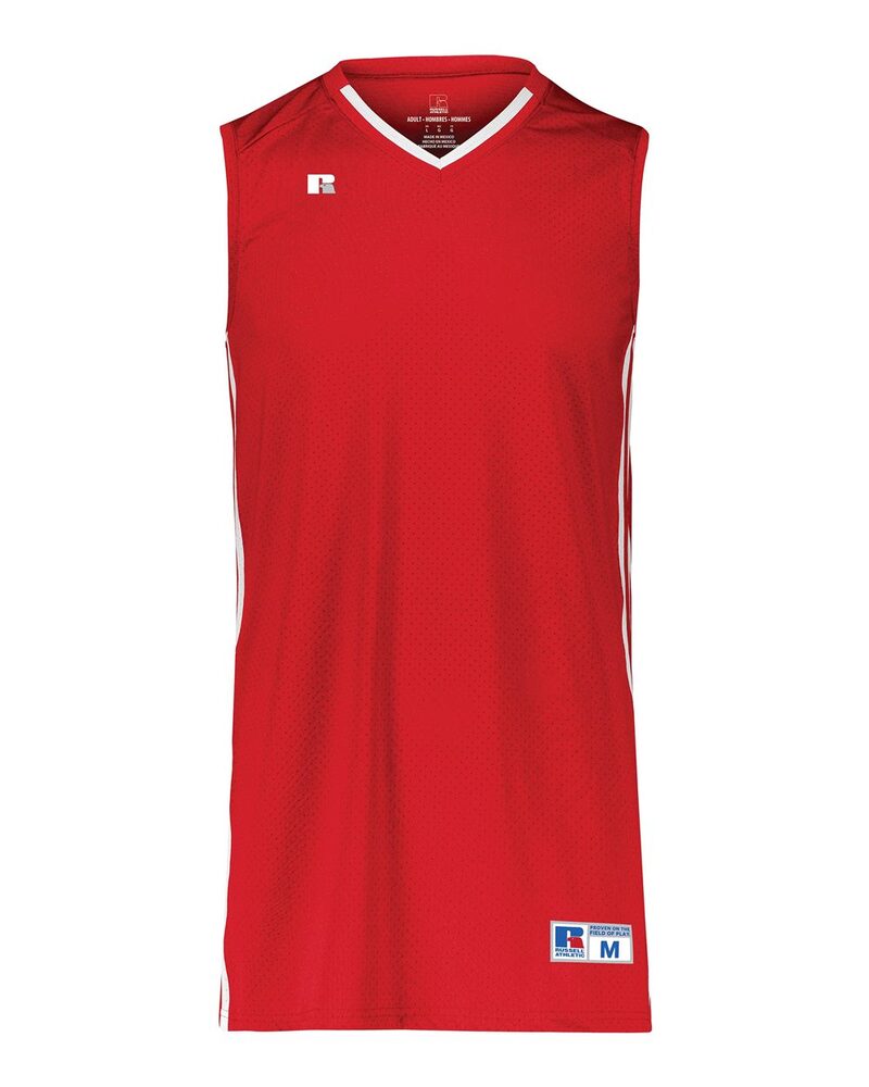 russell athletic 4b1vtb youth legacy basketball jersey Front Fullsize