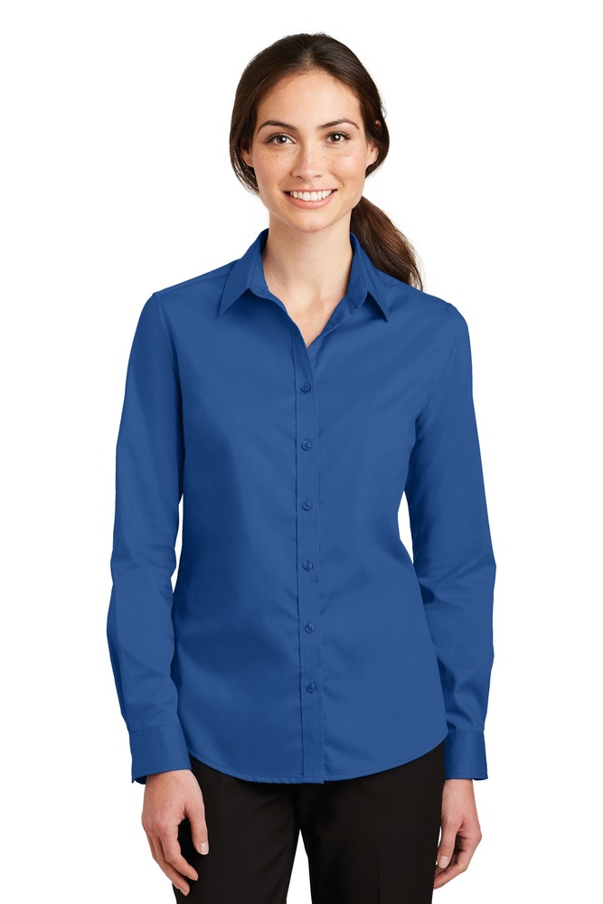 Port Authority L663 Ladies SuperPro ™ Twill Shirt Front Fullsize"