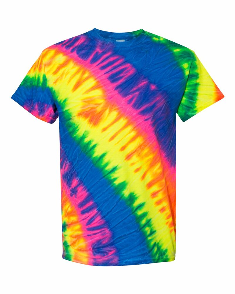 dyenomite 200tl tilt tie dye t-shirt Front Fullsize