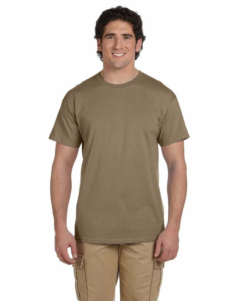 Fruit of the Loom 3931 Adult HD Cotton™ T-Shirt Front Fullsize"