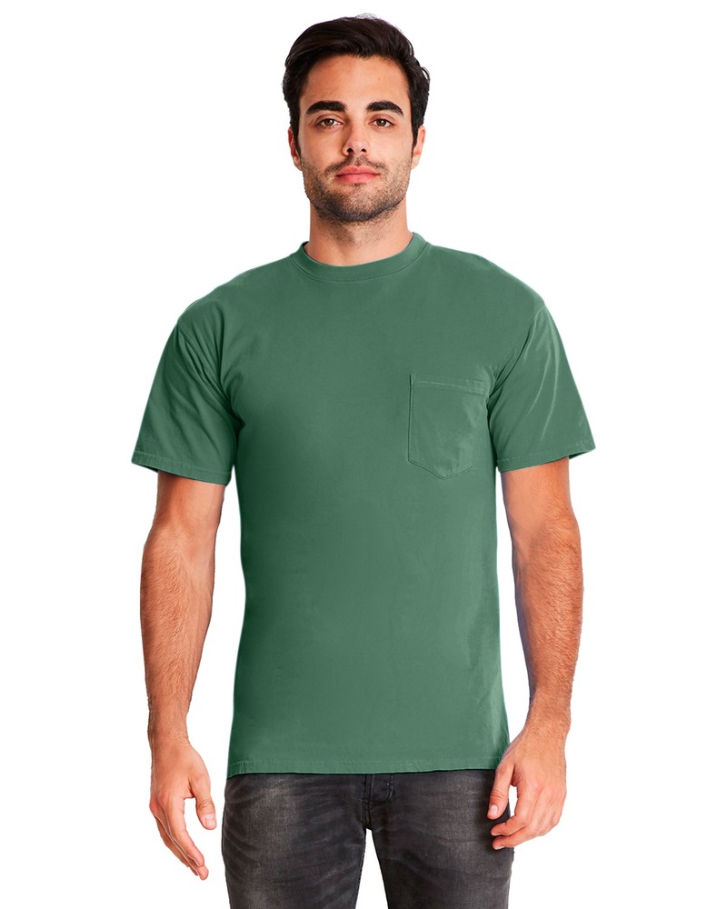 Next Level 7415 Adult Inspired Dye Crew with Pocket Front Fullsize"