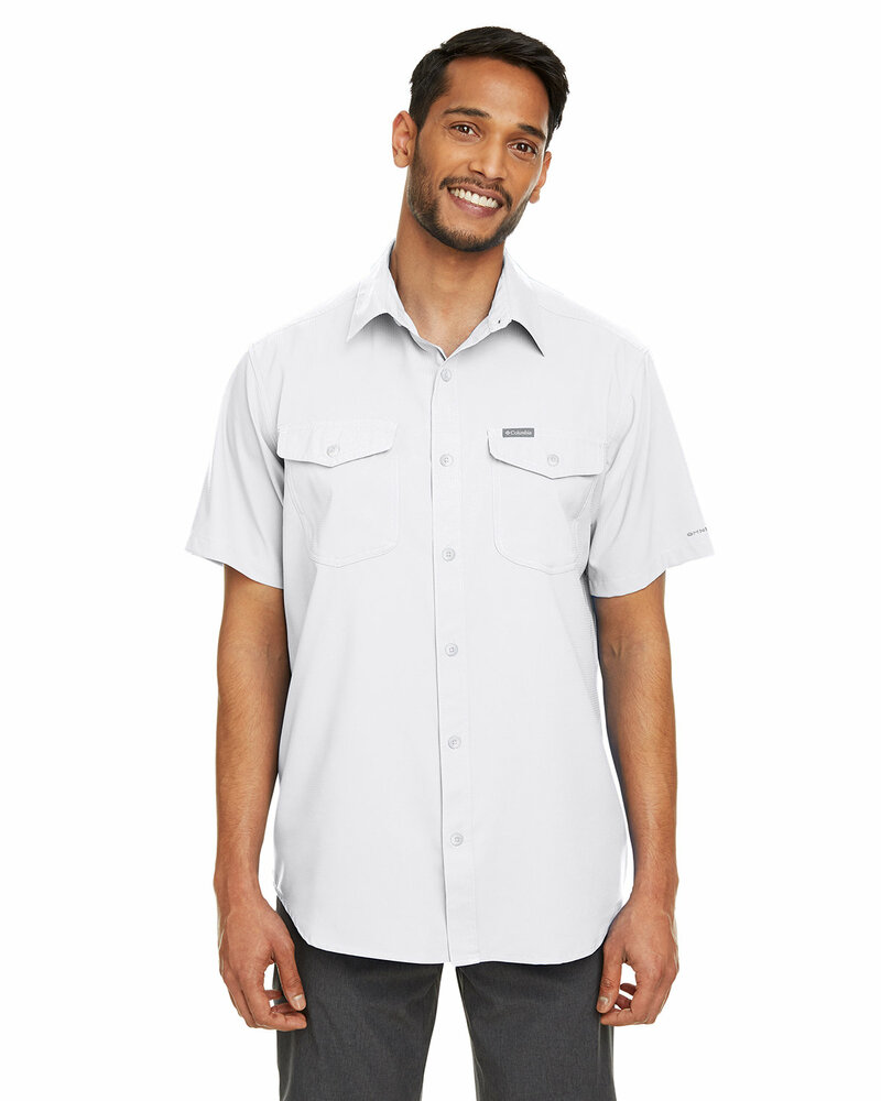 columbia 1577761 men's utilizer™ ii solid performance short-sleeve shirt Front Fullsize