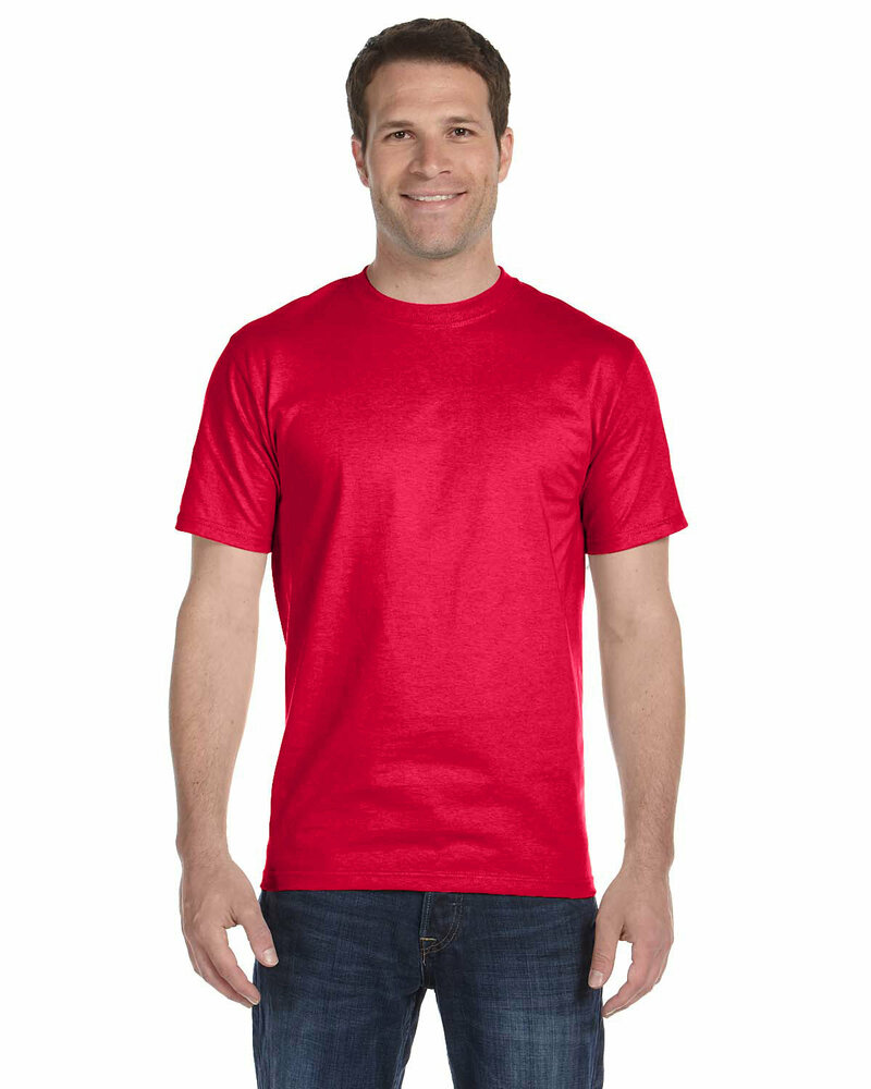 gildan g800 adult 50/50 t-shirt Front Fullsize