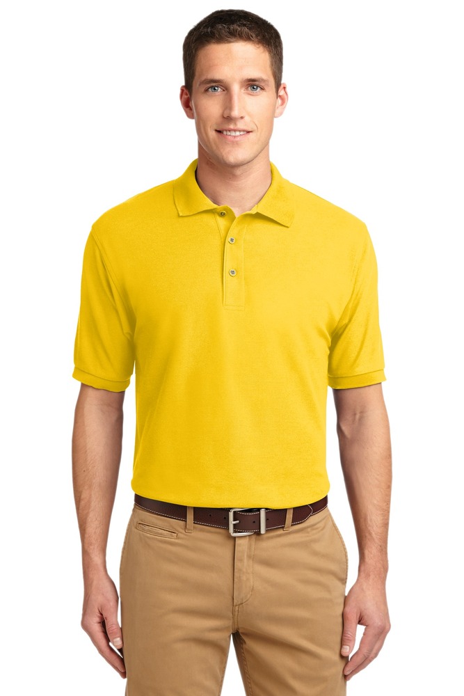 port authority k500 silk touch™ polo Front Fullsize
