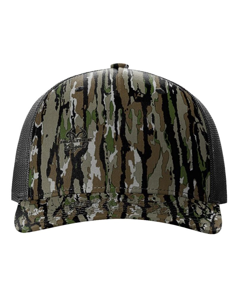 Richardson 112PFP Printed Five-Panel Trucker Cap Front Fullsize"