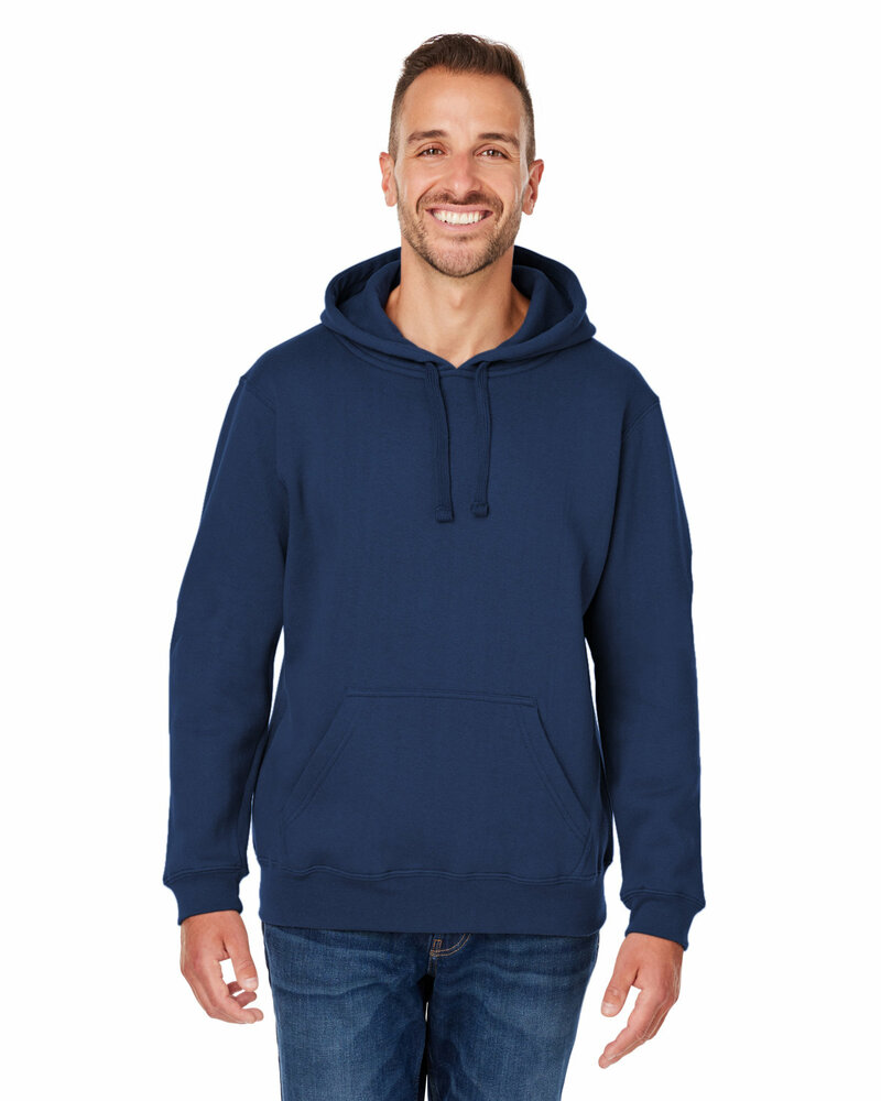 J America JA8824 Adult Premium Fleece Pullover Hooded Sweatshirt Front Fullsize"