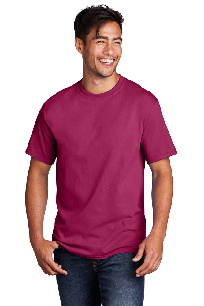 port & company pc54 core cotton tee Front Fullsize