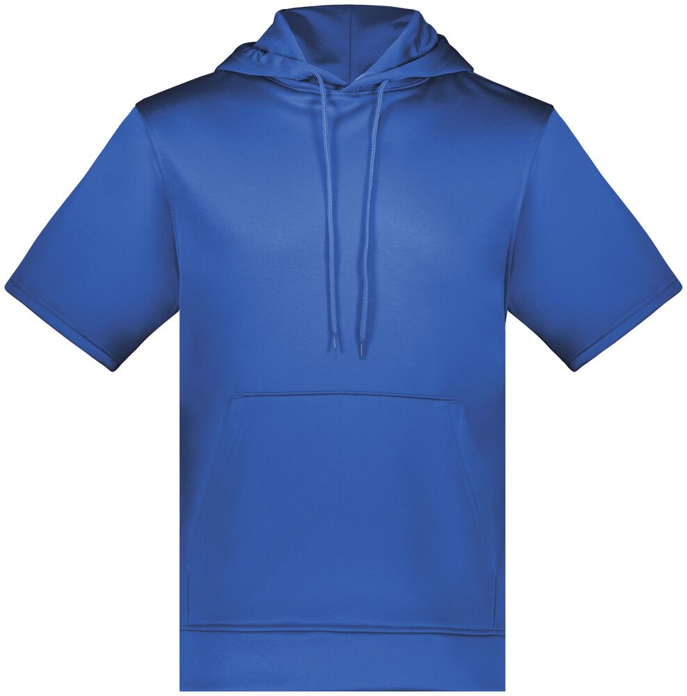 Augusta Sportswear 6871 Wicking Fleece Short Sleeve Hoodie Front Fullsize"