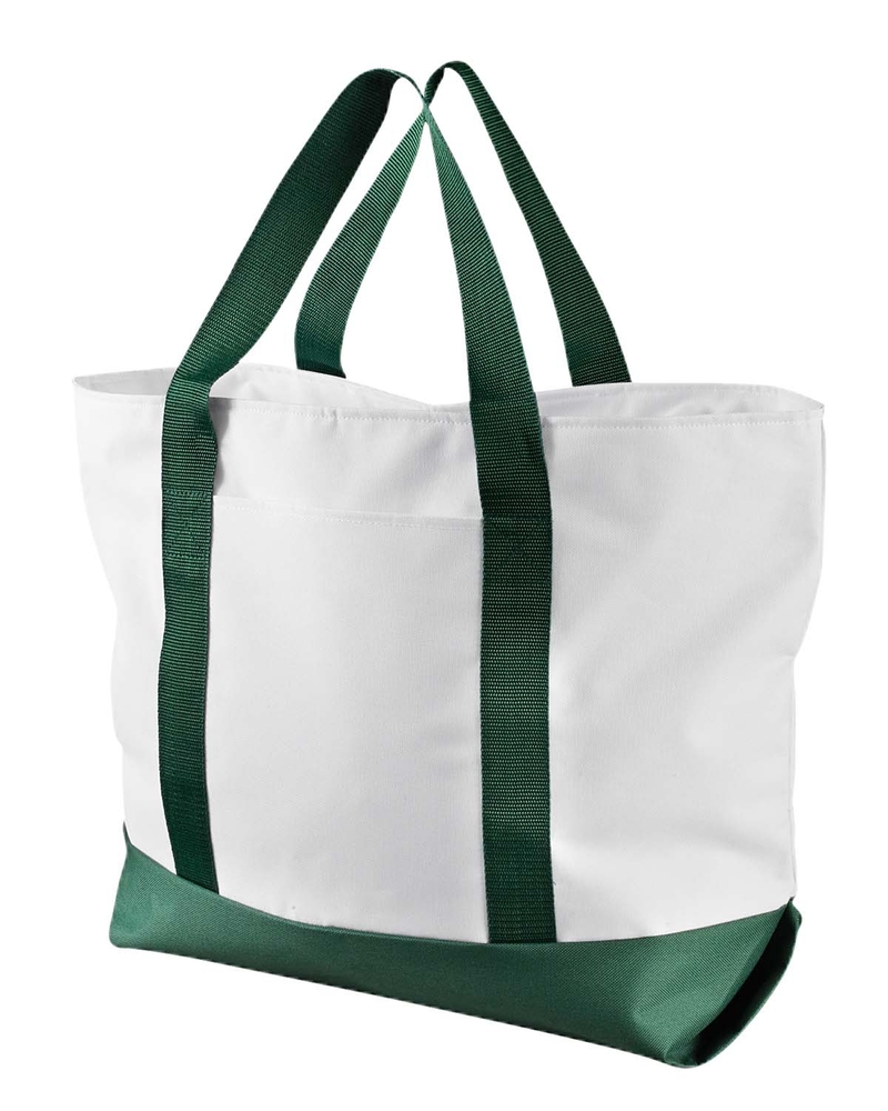 Liberty Bags 7006 Bay View Giant Zipper Beach Tote Front Fullsize"