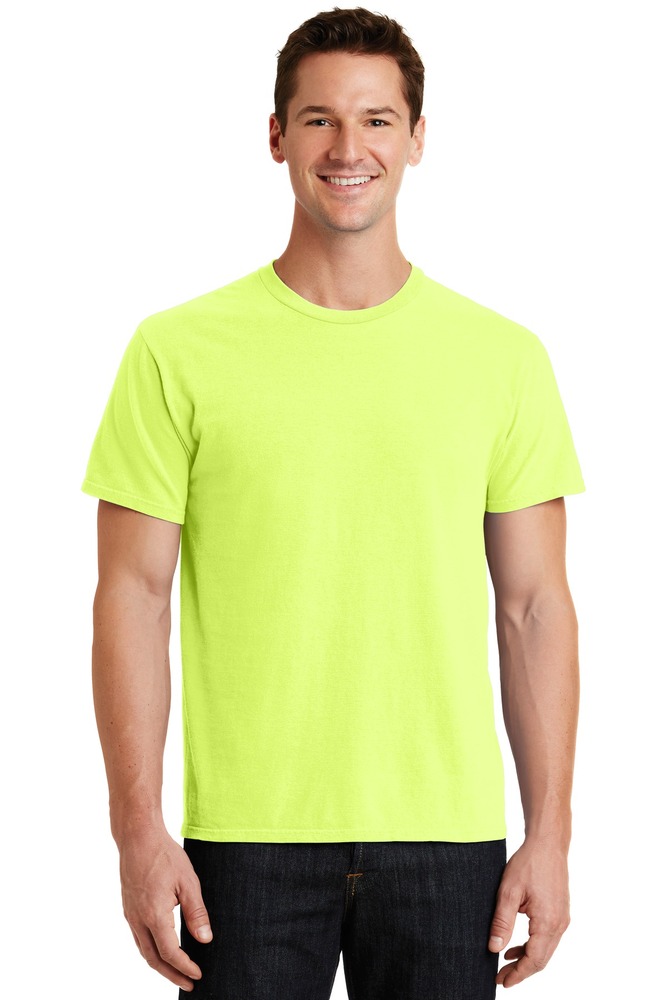 port & company pc099 beach wash ™ garment-dyed tee Front Fullsize