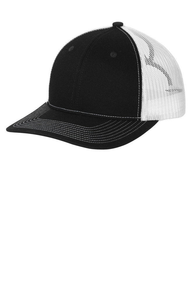 Port Authority LC401 Snapback Ponytail Trucker Cap Front Fullsize"
