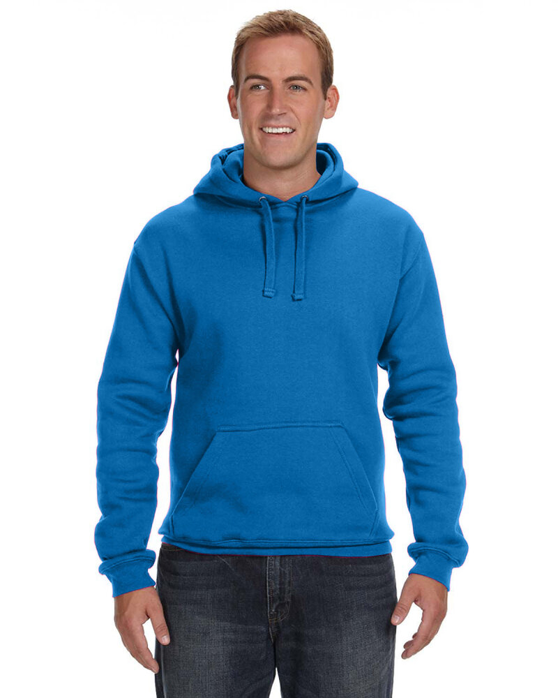 J America JA8824 Adult Premium Fleece Pullover Hooded Sweatshirt Front Fullsize"