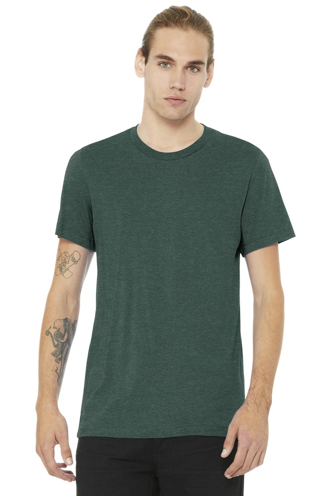 bella + canvas 3001cvc unisex heather cvc t-shirt Front Fullsize