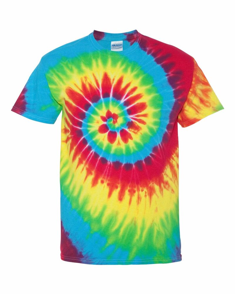 dyenomite 200ti tide tie-dye t-shirt Front Fullsize