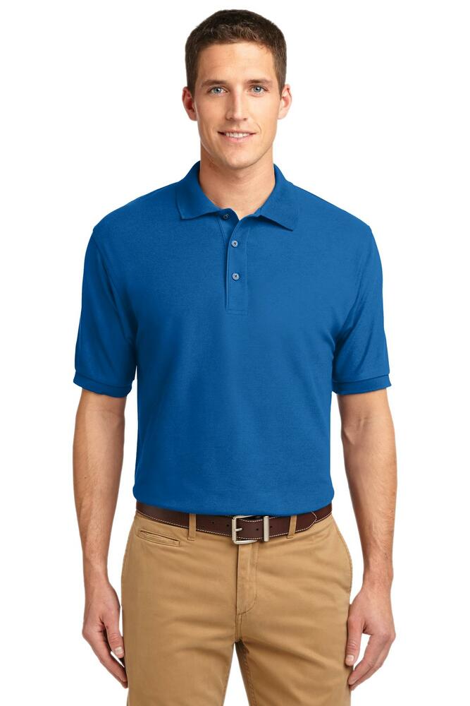 Port Authority K500 Silk Touch™ Polo Front Fullsize"
