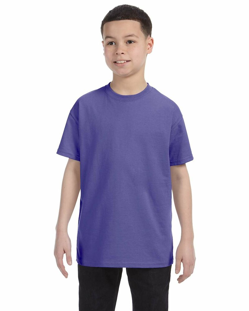 Gildan G500B Youth Heavy Cotton™ T-Shirt Front Fullsize"
