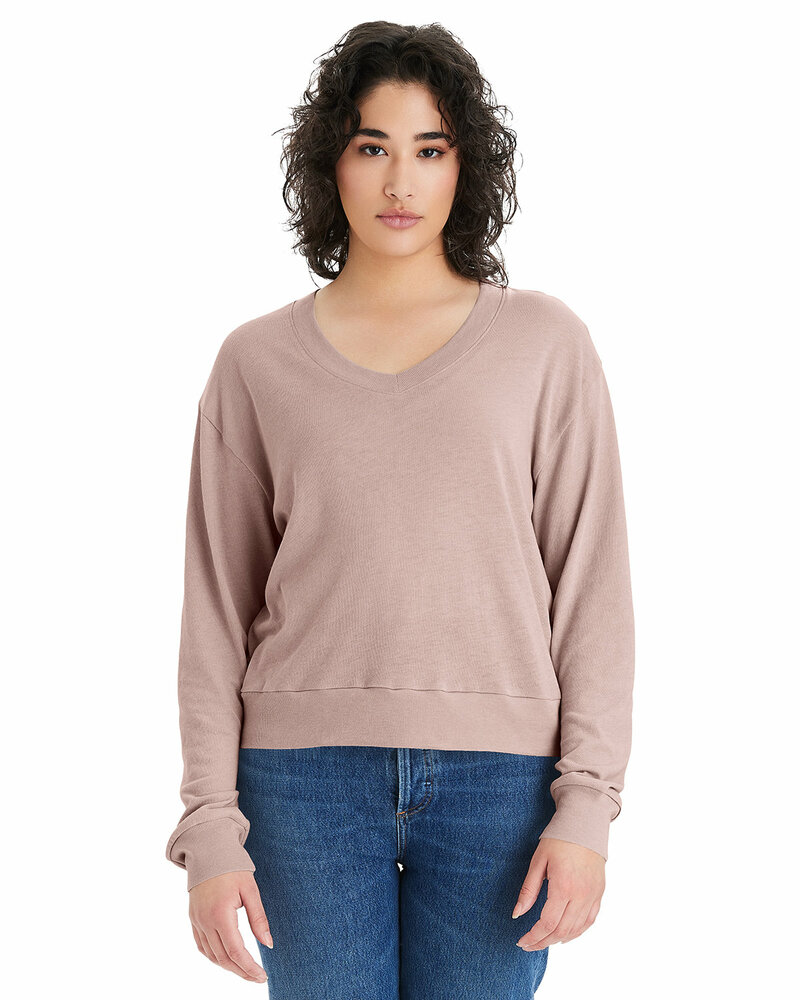 alternative 5065bp ladies' slouchy sweatshirt Front Fullsize