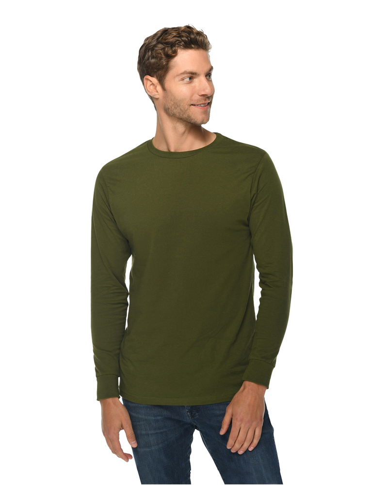 Lane Seven LS15009 Heavyweight Long Sleeve T-Shirt Front Fullsize"
