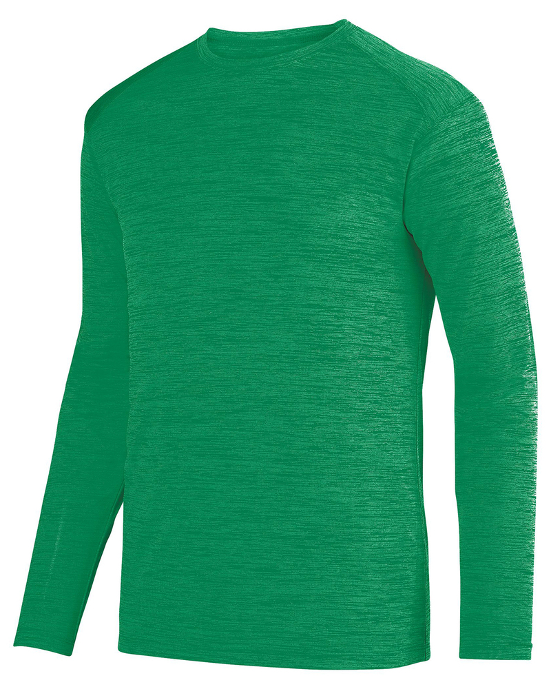Augusta Sportswear 2903 Shadow Tonal Heather Long Sleeve Tee Front Fullsize"