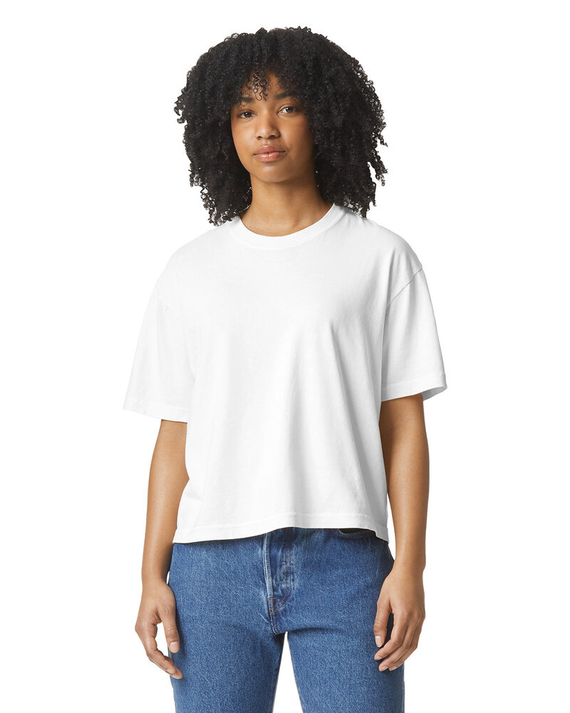 Comfort Colors 3023CL Ladies' Heavyweight Cropped T-Shirt Front Fullsize"