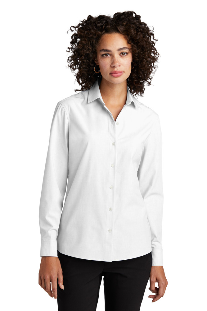 mercer+mettle mm2001 women's long sleeve stretch woven shirt Front Fullsize